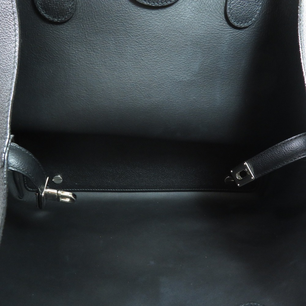 Christian Dior Simple Tote Bag Leather Black - Picture 4 of 9